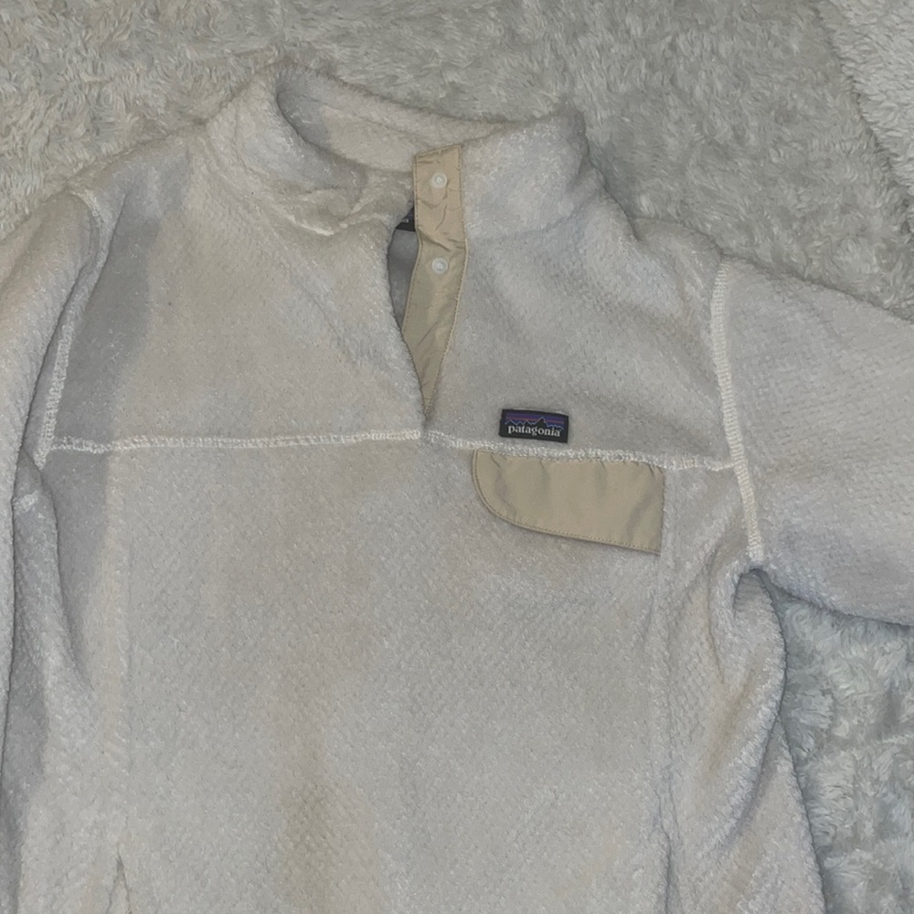 Patagonia sweater must go! Never wear anymore